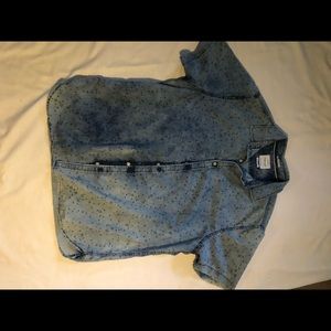 Men’s shirt buttoned up shirt